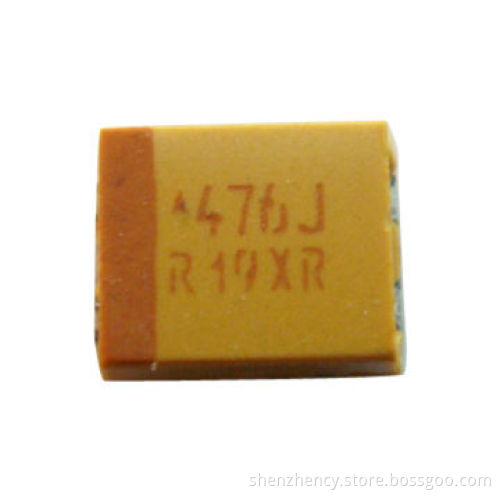 Tantalum Capacitors TAJB476M006RNJ, 47UF 6.3V 20% 1210